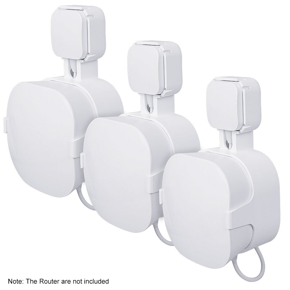 Wall Mount Holder for EERO mesh Home WiFi System Simple and Sturdy Wall Mount Holder Stand Bracket: 3pcs 