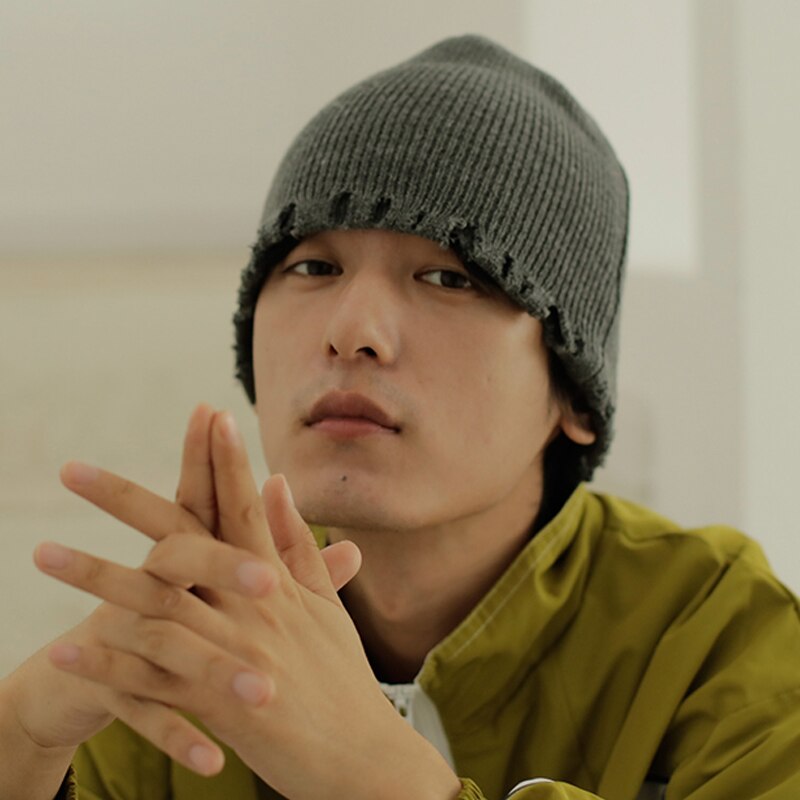 Docker Gebreide Hoeden Voor Vrouwen Gildkruid Mannen Beanie Hat Winter Retro Brimless Meloen Cap Manchet Docker Visser Mutsen Hoeden Voor mannen