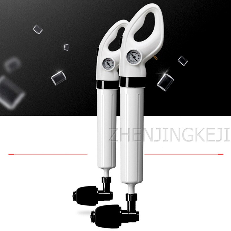 Electric 220V Toilet Dredge Sewer Pneumatic Pipe Dredge Poke Toilet Tools Dredge The Pipeline High-pressure Machine Balloon Seal