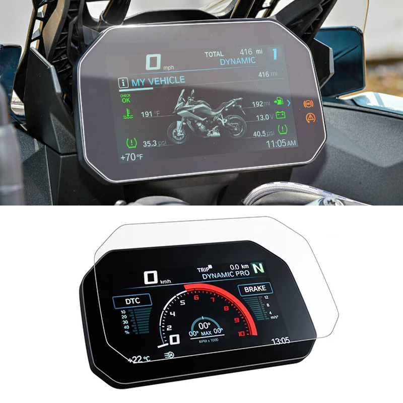 Fit For BMW S1000RR S1000XR M1000RR S1000 RR/XR S M 1000RR Scratch Cluster Screen Dashboard Protection Instrument Film