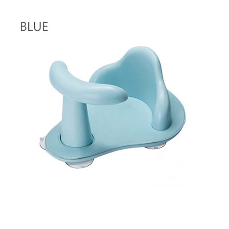 Baby Bathtub Ring Seat Infant Child Toddler Kids AntiSlip Chair Tub Seat Baby Bathtub Pad Mat Chair Baby Care Child Bathing Seat: blue