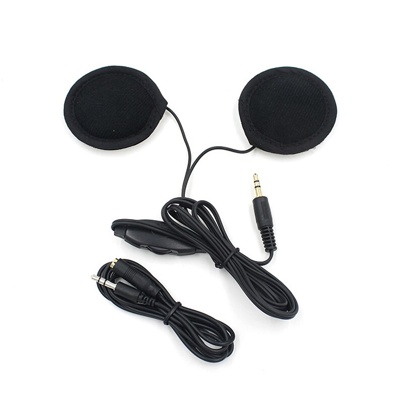 Motorcykel motorcykel hjälm headset högtalare 3.5mm jack hörlurar hörlurar högtalare för motorcykel hjälm interphone  mp3/ gps