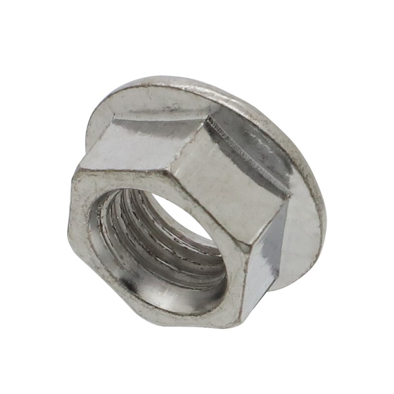 10mm M10 x 1.25 Exhaust Studs Serrated Nuts Bolts Screws Stainless Steel Manifold Flange Stud w/ Nut For Honda Toyota Nissan Car