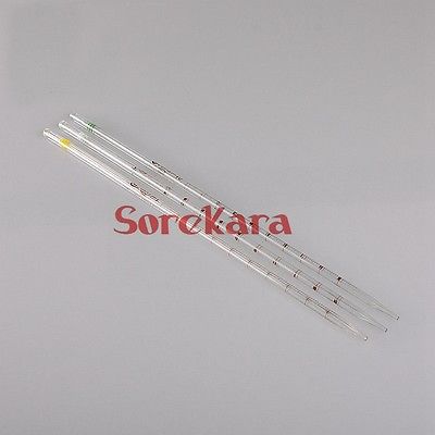 50ml Glas bürette Sauerei Pipette Mit codierung gand Ring Graduierte Pipette Labor Verwenden