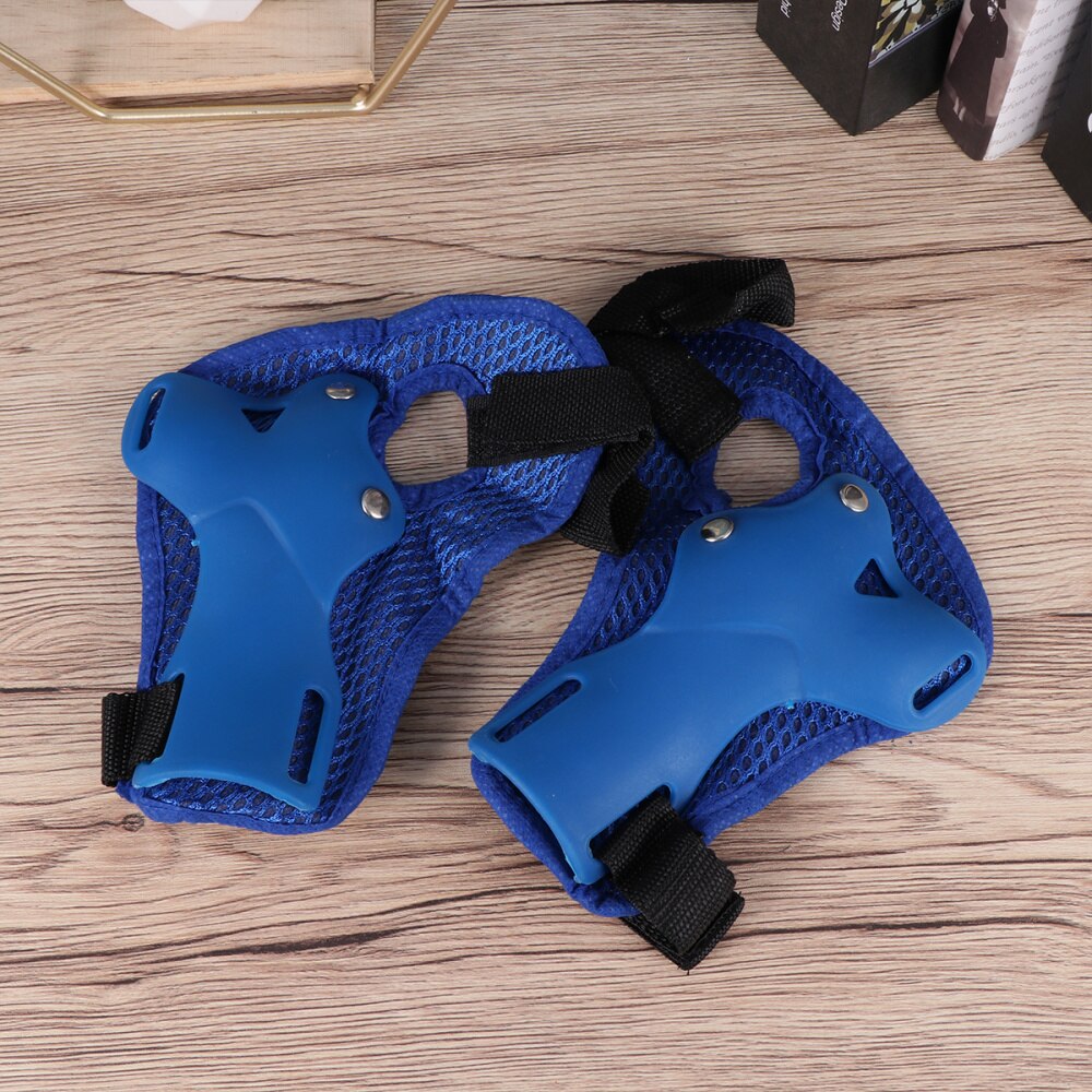 6pcs in 1 Set Adults Roller-skate Protection Gear Skiing Roller Protector Sports Protectors Kit Skateboard Bike Riding Knee Pad