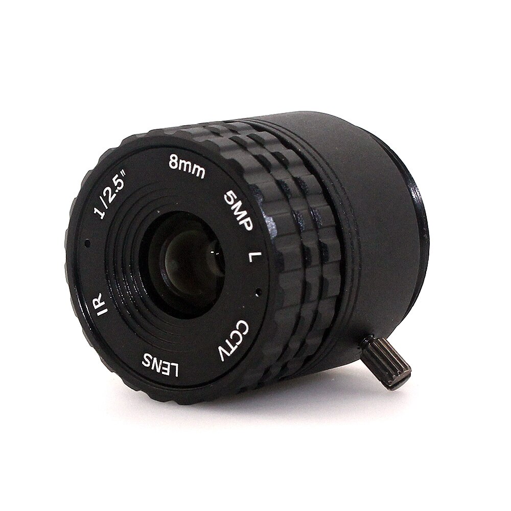 5MP 8mm cctv Lens CS Mount HD 1/2.5 CCTV Camera lens for Day/night CCD/CMOS Security CCTV HD IP Camera