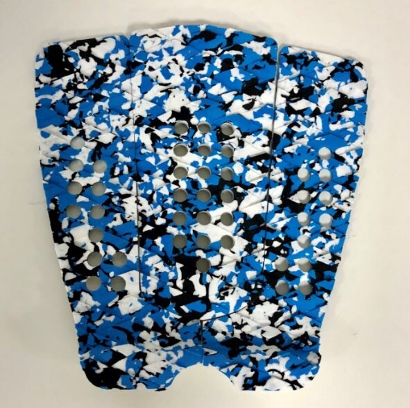 3pcs Surfboard Traction Pads Surf Pads 3M Glue Deck Pad EVA Deck Pad Grip Skimboard Adhesive Grips: Green