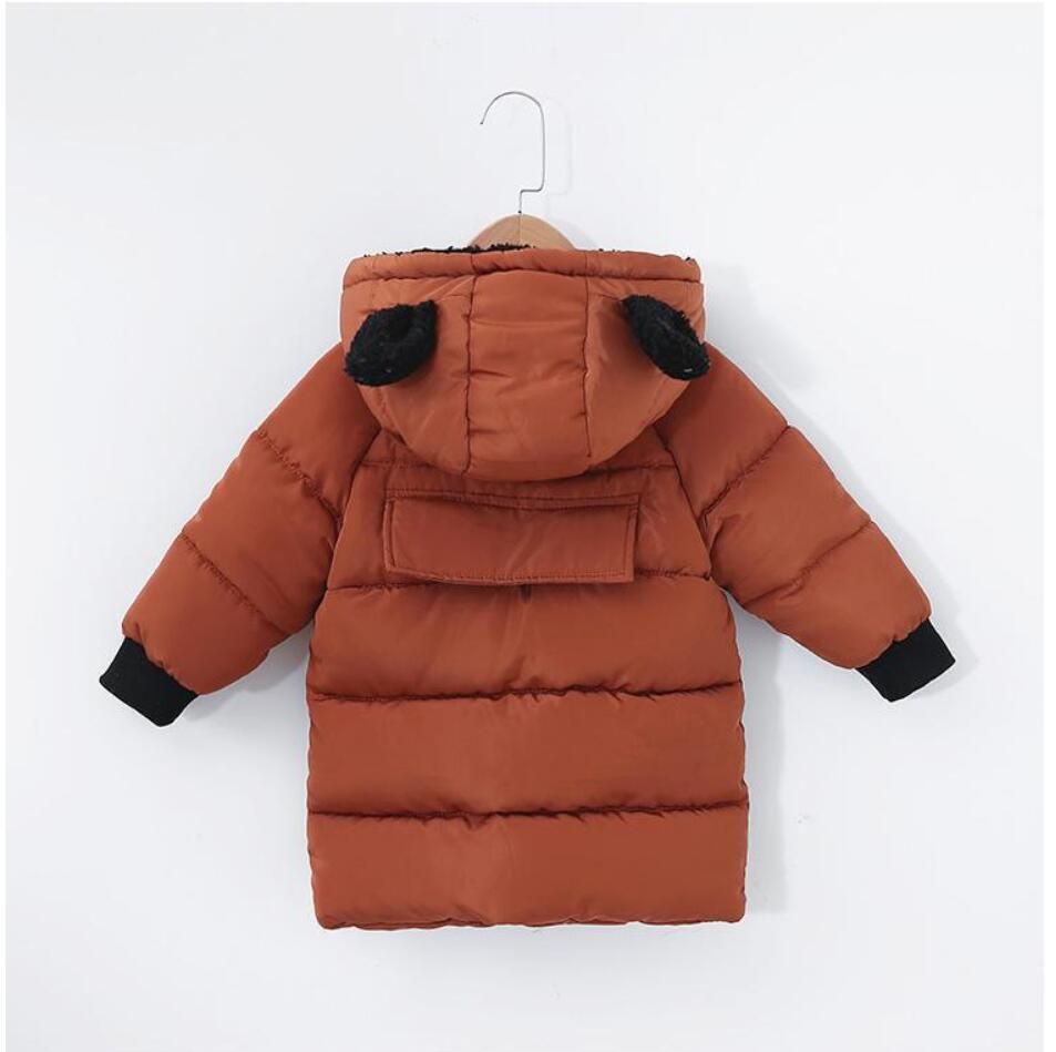 Baby Jongens Jas Winter Kinderen Bovenkleding Kids Jassen Voor Jongen Meisjes Katoenen Jas Warm Hooded Peuter Parka
