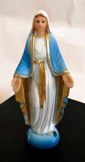 Religieuze Beeldje Hars Heilige Familie Standbeeld, Jezus Heilig Hart Standbeeld, Blessed Virgin Mary Standbeeld, onze Dame Van Lourdes: Mary 13.5cm