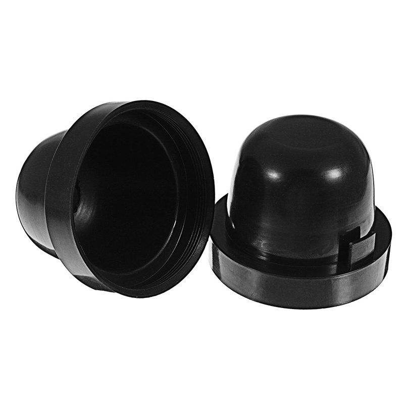 2 Stuks Auto Licht Stofkap Siliconen Cover Led Koplamp Cover Hid Lamp Modificatie Waterdichte Hoes Auto Koplamp Afsluitdeksel