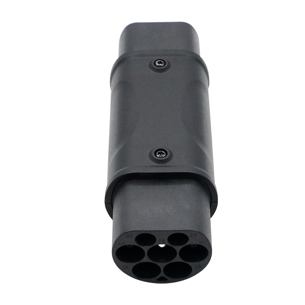 ERDAN EV-Ladegerät-Adapter Typ 2, IEC 62196-2 auf GB/T-Konverter zum Aufladen von Elektrofahrzeugen nach China, Standard-Elektrofahrzeugen, 16 A, 32 A