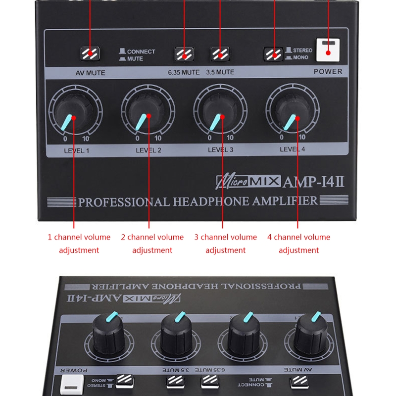 Ultra-Compact Headphone Amplifier Perfect for Home and Use Compatible with Most on the Market Input Device