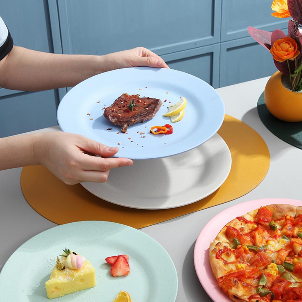 Assiette de alimentaire, anti-rayures, Portable, multi-usage, pour cantine