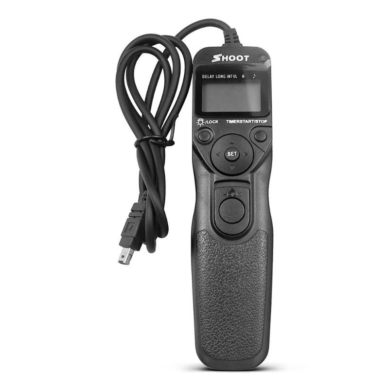 SPARARE MC-DC2 LCD Della Fotocamera Timer Rilascio di Otturatore di Telecomando per Nikon Z7 D750 D610 D7500 D7200 D5600 D3300