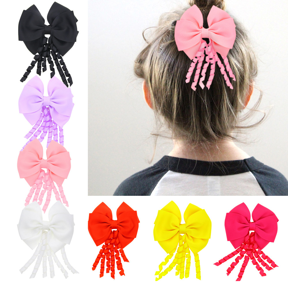 ARLONEET Children Bow Hair Clip Hairpins Accessories Girl Baby Bow Hair clipSupply Baby Girls Newborn Headwear Barrettes