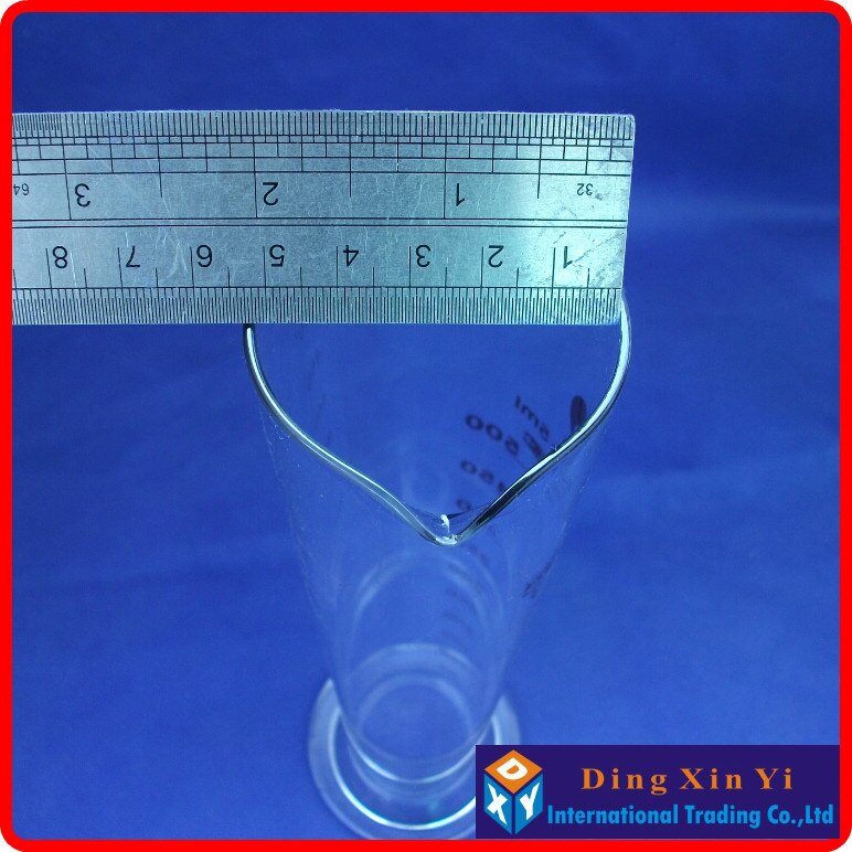 500ml glass graduated cylinder, measuring cylinder measuring graduates glass graduate