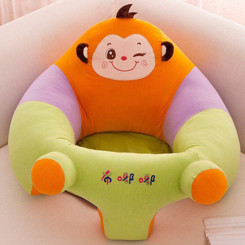 Baby Stoel 1 pc Kussen kinderen Stoel Voor Kinderen Draagbare Baby Ondersteuning Zetel Zitten Kussen Zonder Vulling Alleen Cover seat Huid