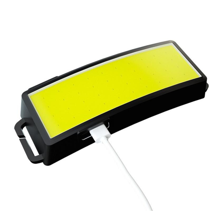 COB Headlamp 500LM Head Lamp ABS Headlight Floodlight Waterproof Usb Work Lamp Fishing Equipment Outdoor Tools TM-G14