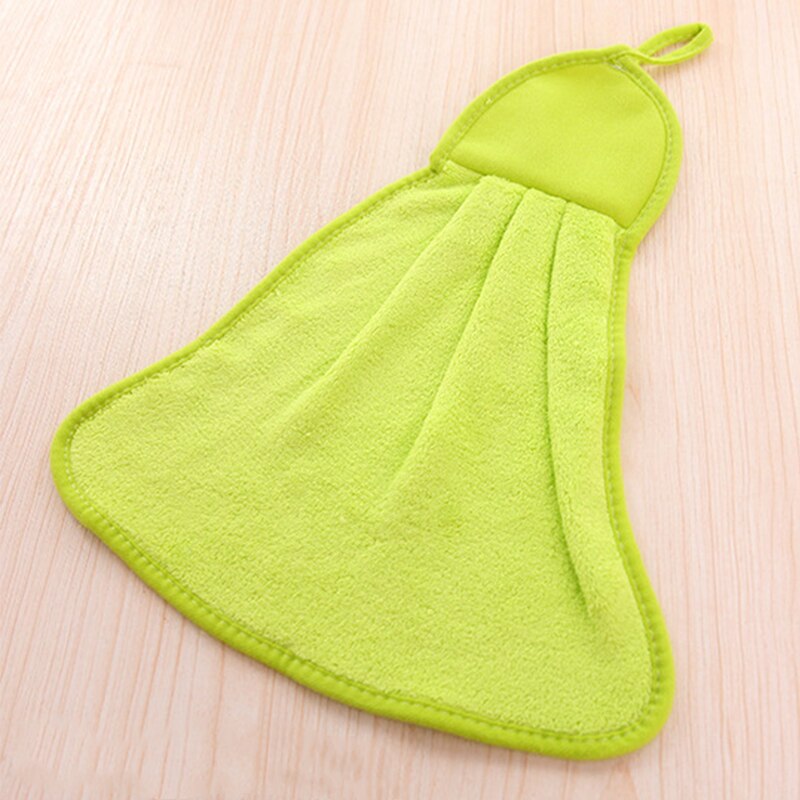 Kitchen Towel Dish Cloths Super Absorbent Kitchen Wash Cloth Wiping Towel for Drying Dishes Wiping Dish Rags Home Dish Cloth: Green