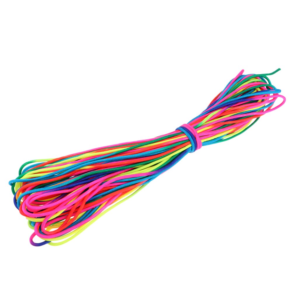Multi-use Climbing Rope Safety Paracord Mountaineering Rainbow