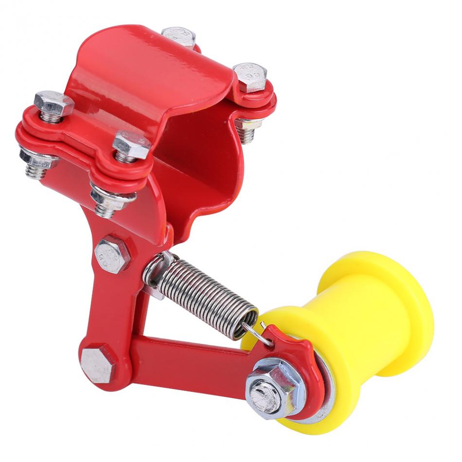 Motorcycle Parts Motorbike Chain Tensioner Adjuster Accessories for YAMAHA TTR600 XT250X TRICKER DT230LANZA: red-yellow