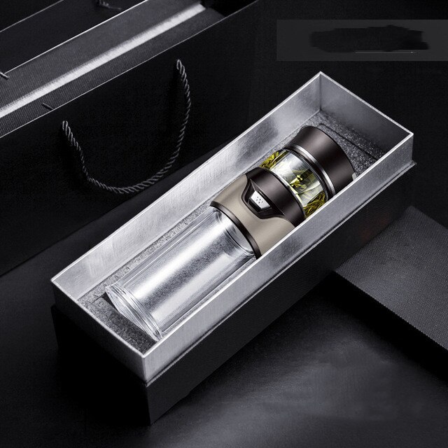 Tea Water Separation Thermos Bottle Stainless Steel Tea Strainer Thermos Infuser Tumbler Vacuum Flask With Tea Filter Two Cover: 14