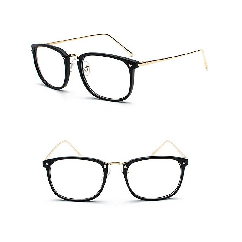 Oval Glasses Frame Women Vintage Myopia Eyeglasses Frames Clear Lens Eye Glasses Frame for Men Optical Spectacle Frame