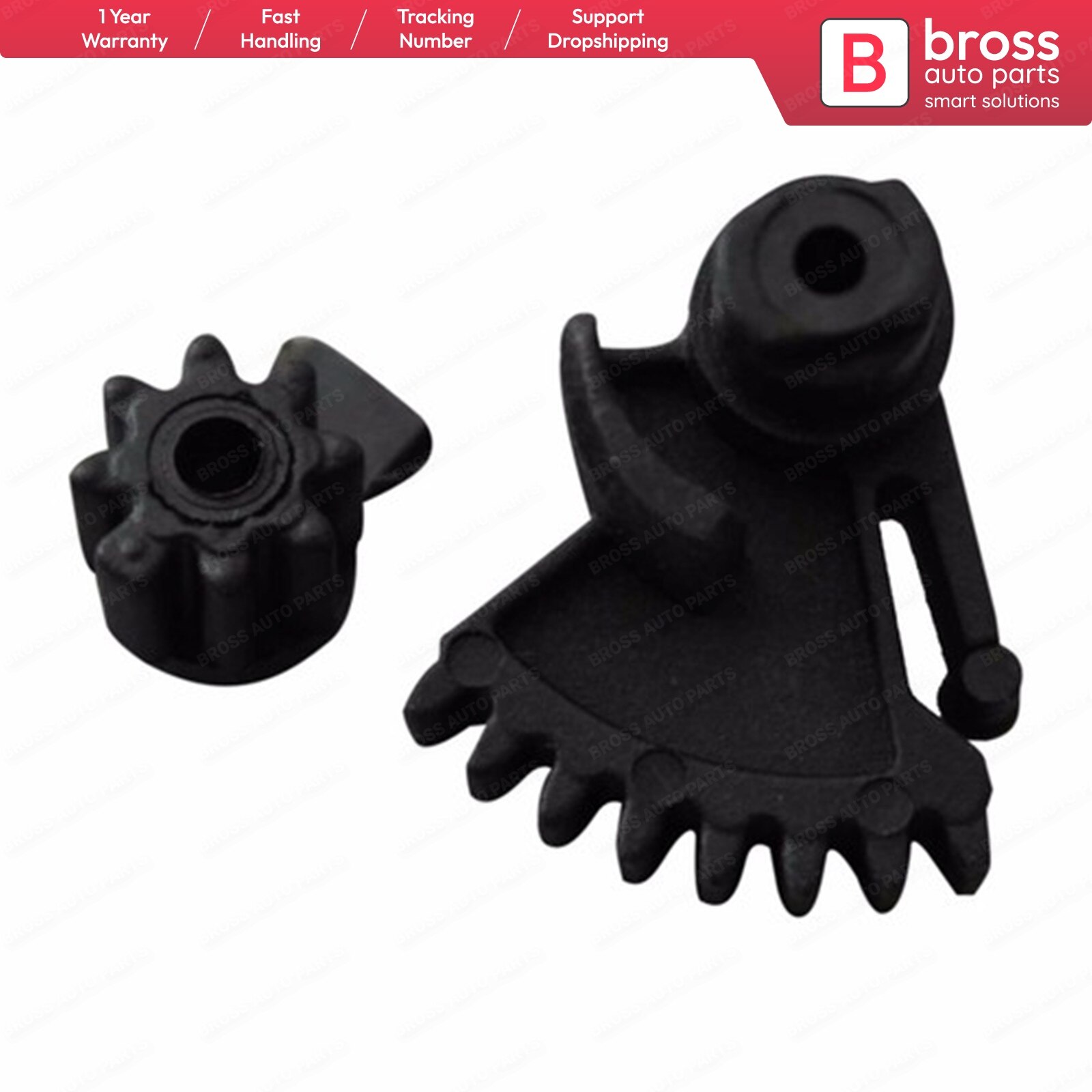 Bross Auto BDP531 Front or Rear Right Door Lock Actuator Repair Gears 51812333 For Fiat Linea Albea Palio Punto Ship From Turkey