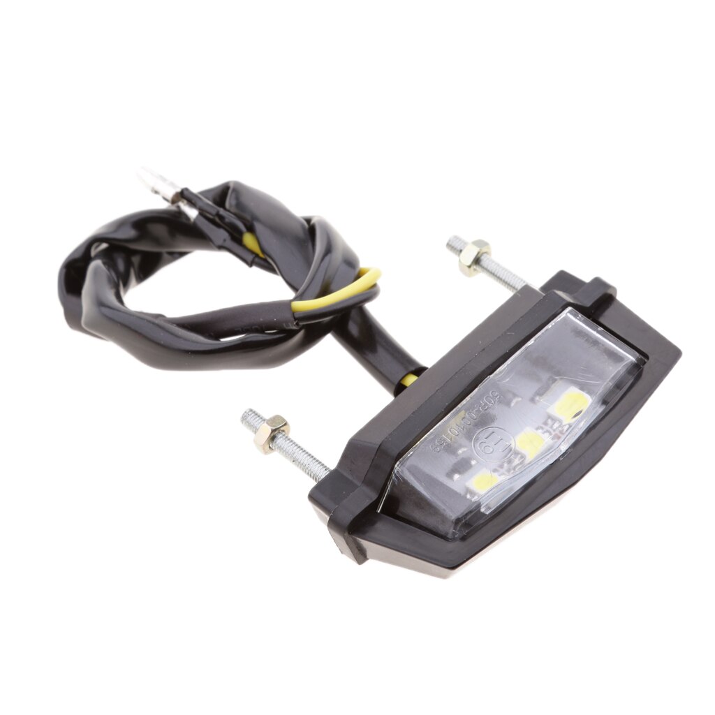 Number Plate 3 Moto Tail Brake Stop Light Rear Lights Indicator Lamp Motorcycle Tail Lamp Lighting Motorbike Accessories