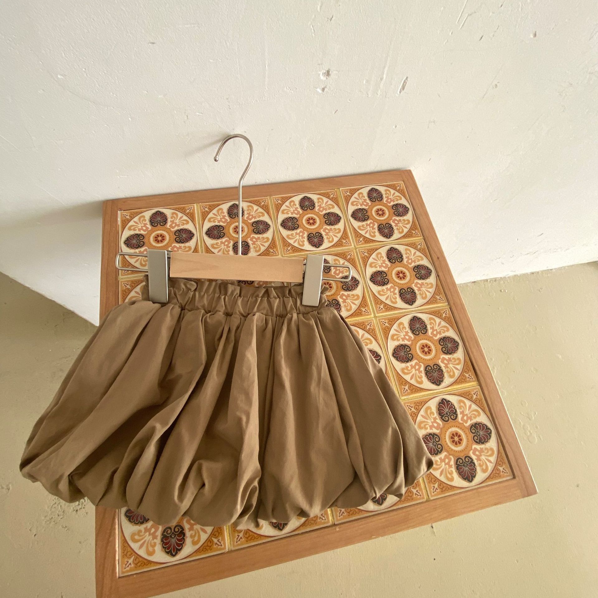 Lente Zomer Baby Meisje Kleding Elastische Band Polka Dot Tutu Rok Voor Peuter Meisje Baby Kleding Baby Verjaardag Bloemknop rokken: khaki / 24M