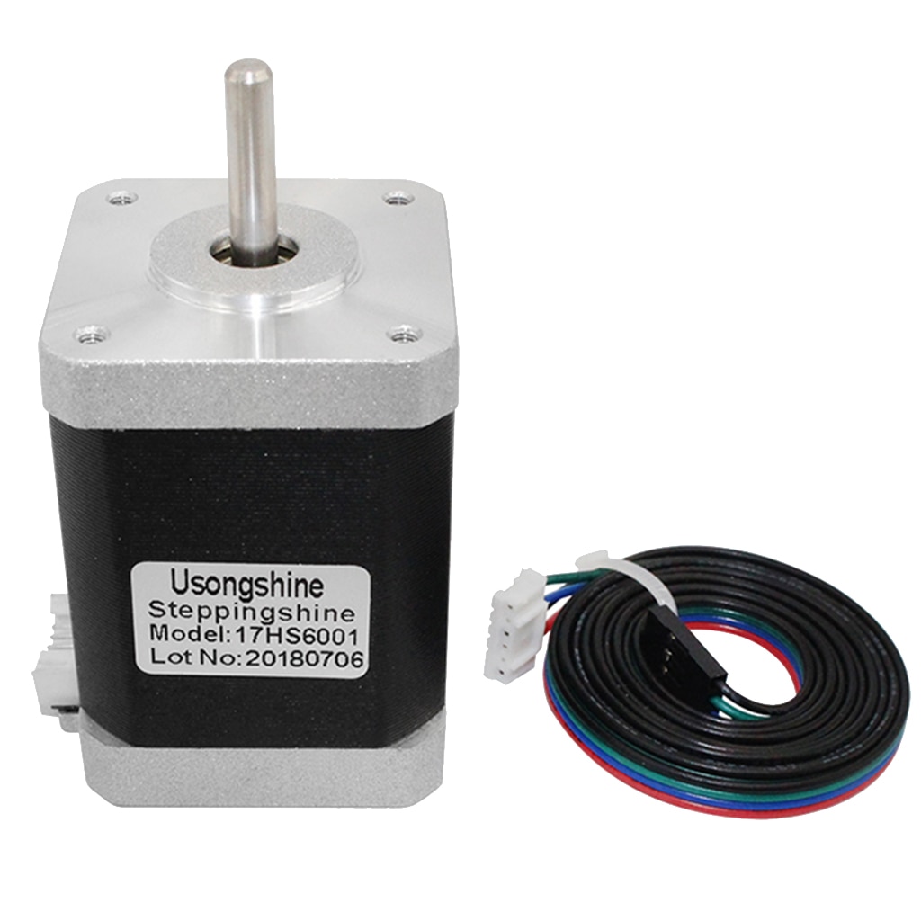17 Bipolar Stepper Step Motor 0.8N.m 12V 4 Wire For CNC/Printer 17HS6001