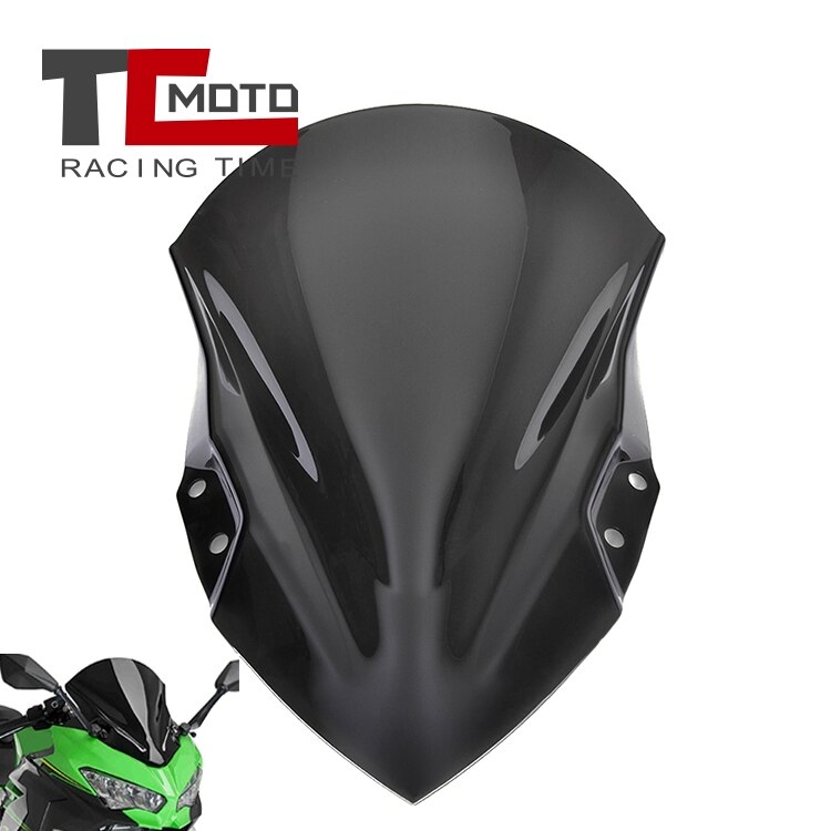 For Kawasaki Ninja 400 Ninja400 Windshield Windscreens Air Wind Deflector Motorcycle Accessories NINJA 400 NINJA