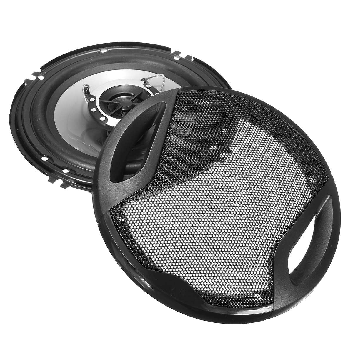Audew 1 par 12V 400W altavoz de coche 6 "Subwoofer Coaxial altavoz de coche trasero/puerta delantera Audio música estéreo 2 vías Coxial altavoces