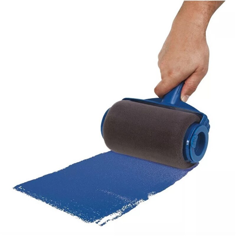 6pcs Paint Roller Brush Paint Runner Pro Roller DIY Wall Painting Brushes Set Wall Handle Use Wall Decorative Brushes Sets