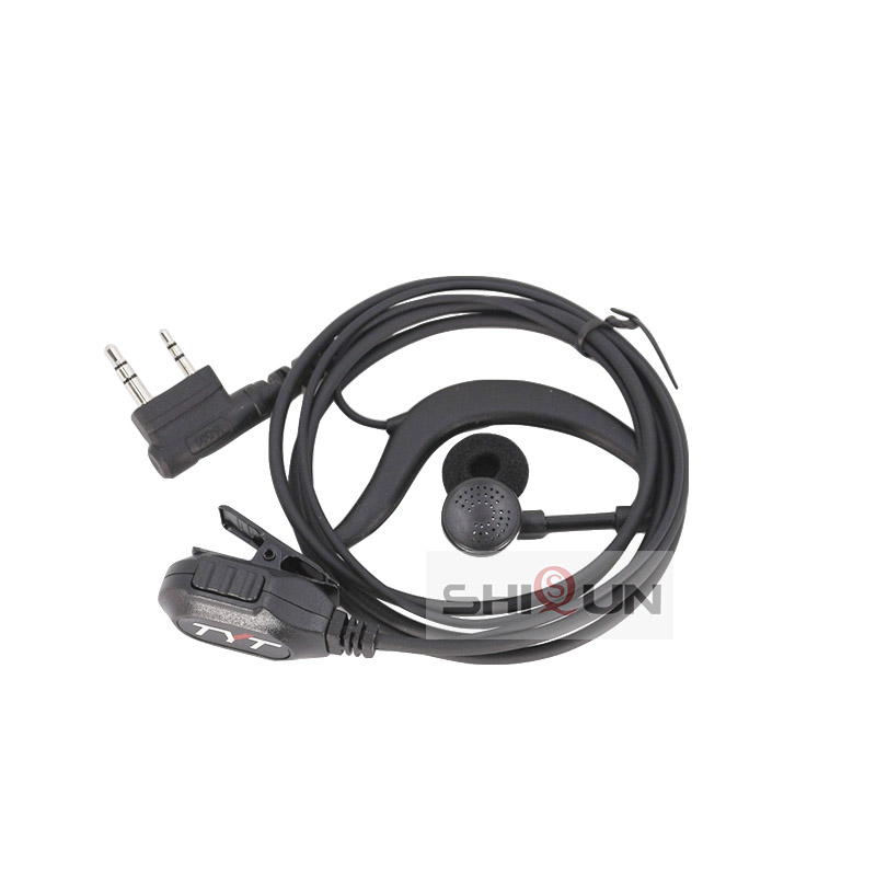 TH-UV8000D Earpiece TH-UV98 TH-UV88 Headset Original UV8000E MD-380 MD-UV380 MD-390 MD-UV390 MD-680 TH-F8 Mic Earphone 2Pin Plug
