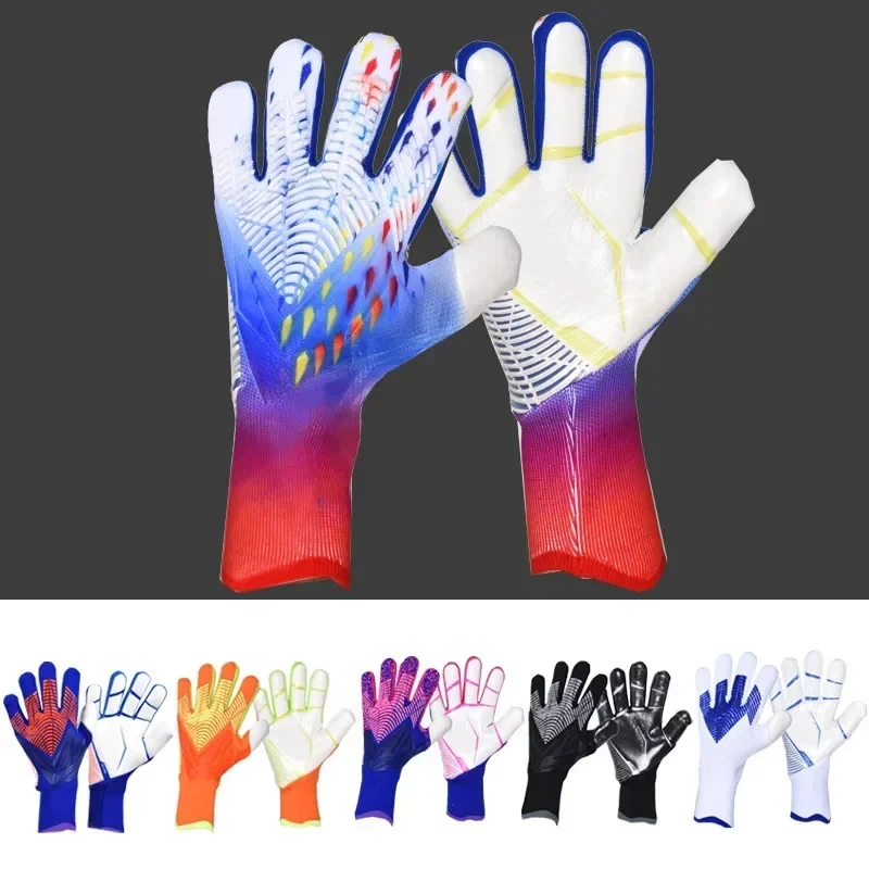 Latex-Torwarthandschuhe, atmungsaktiv, für Fußballtraining, Torwarthandschuh, rutschfest, Fußball-Torwarthandschuhe für Kinder, Jugendliche und Erwachsene