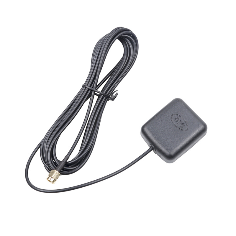 Auto Gps Antenne Sma Connector 2M Kabel Gps Ontvanger Auto Antenne Adapter Met 90 Graden Connector Voor Auto Navigatie speler