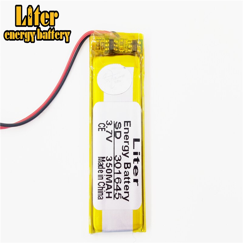 Lithium Polymeer Batterij 301645 3.7V 350 Mah 301545 MP3 Geluid Opname Pen Bluetooth Oortelefoon Punt Lezen Pen Wirel