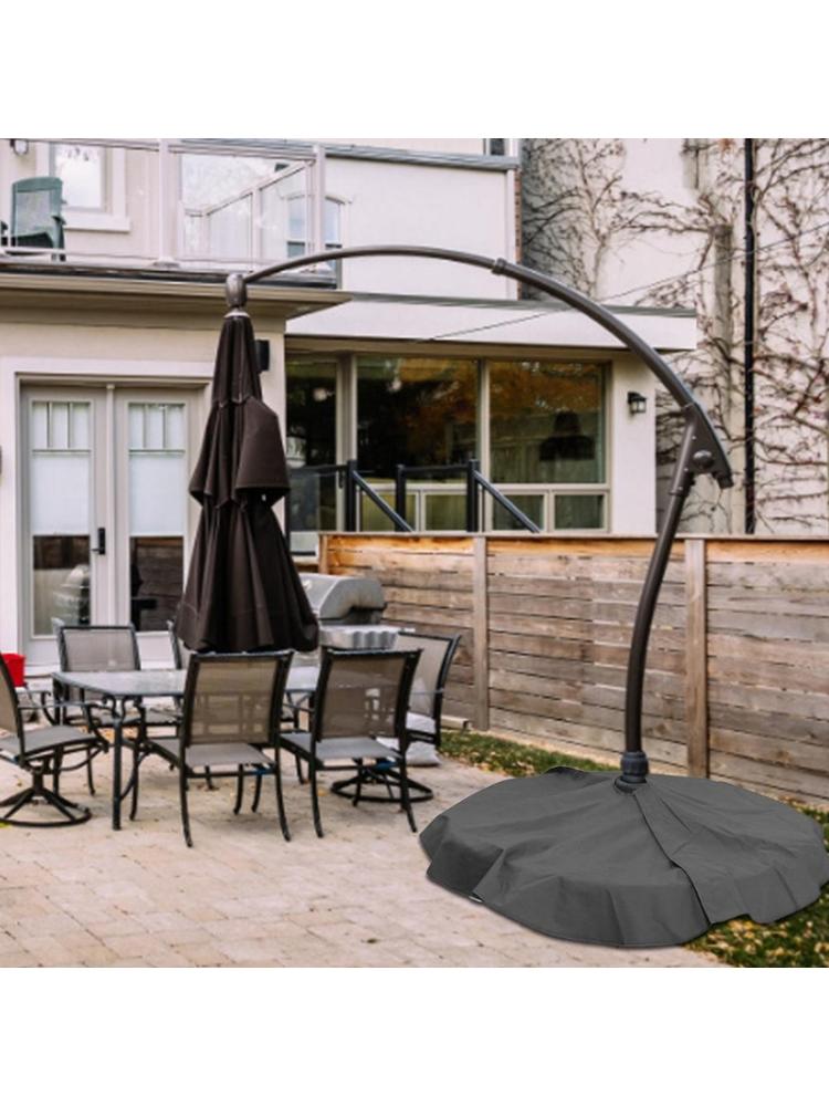 QUICK STAR Beschermhoes Voor Luifel Londen 4m - Grijs Polyester