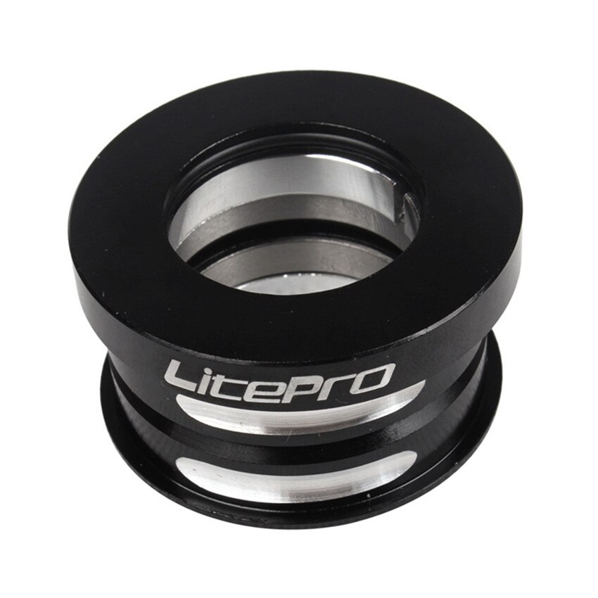 Litepro Folding Bike Headset 44mm Built-in Bicycle Headset Aluminum Alloy Sealed Bearing For Fnhon Ynhon BYA412 P18 P8 Head Set