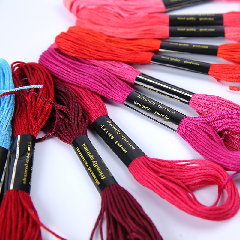 24/36/50 Colors Embroidery thread floss threads Handmade DIY Embroidery Thread Floss Kit DIY Sewing Tools LYQ