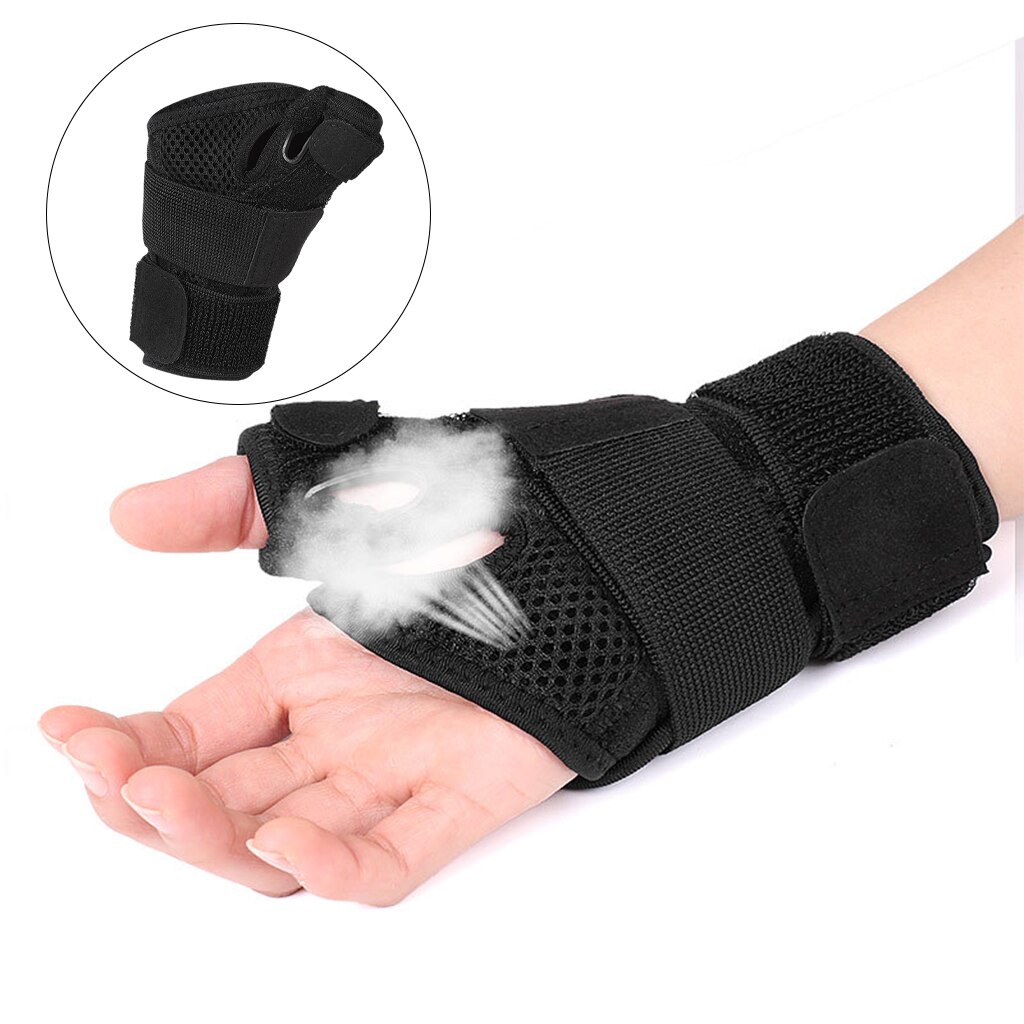 Ademend Verstelbare Pols Brace Duim Ondersteuning Guard Stabilisator Voor Tendinitis Sportblessures Carpaal Tunnel Breuk