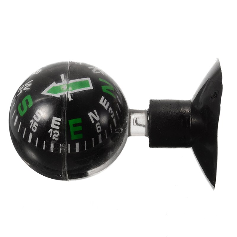 Car Boat Guide Camping Hiking Compass Dashboard Suction Cup Compass Ball 28mm Automotive Outdoor Travel Direction Guiding