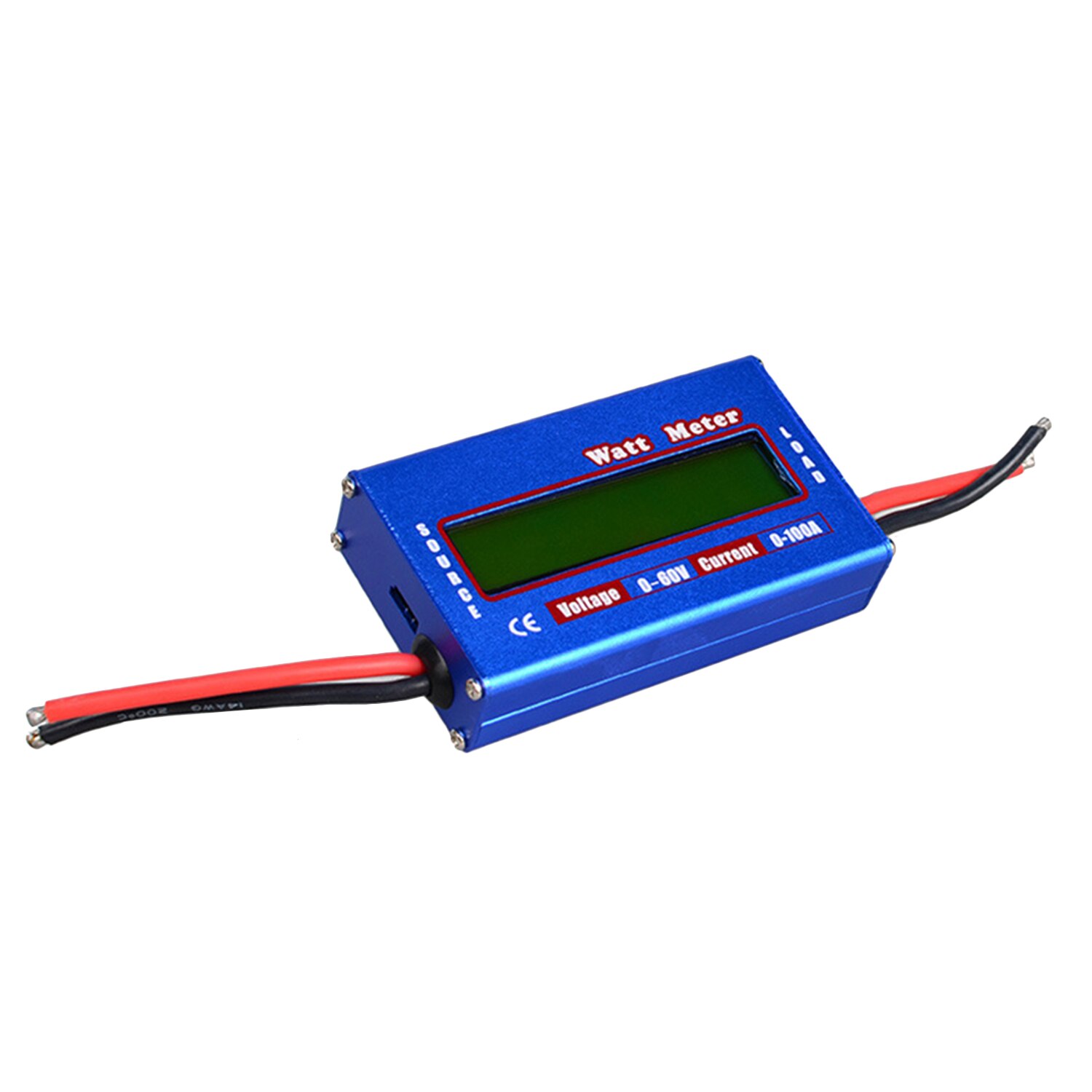 Rc watt meter 100a 50a power analyzer lcd skærm digital wattmeter høj præcision power meter balance batterispændingskontrol