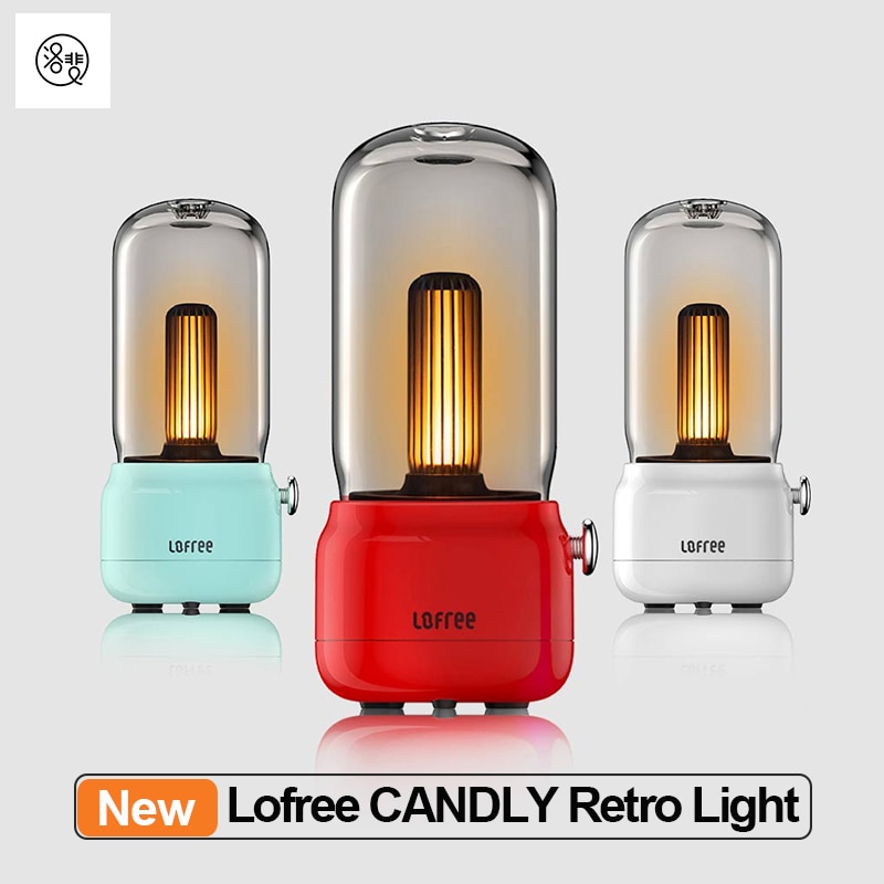 Youpin Lofree Candly Retro Licht Usb Opladen/Opladen Stand Verstelbare Helderheid 1800K Led Licht Kaars Licht