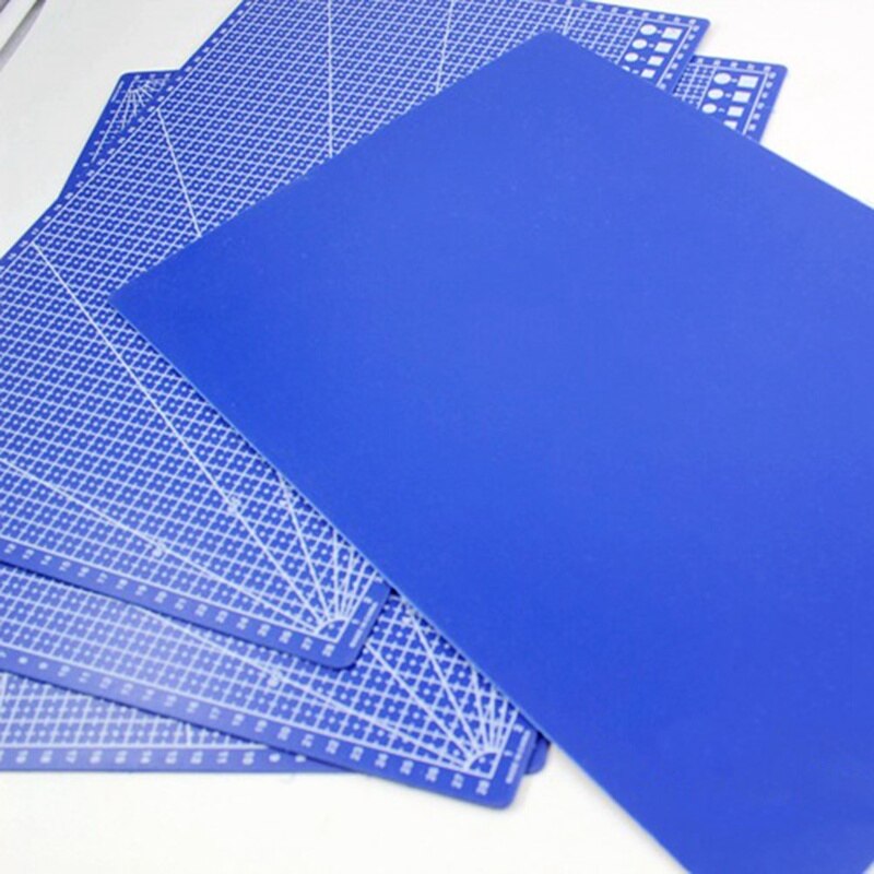 1 Pc A3 Pvc Rectangle Grid Lines Cutting Mat Tool Plastic Craft Diy Tools 45cm * 30cm
