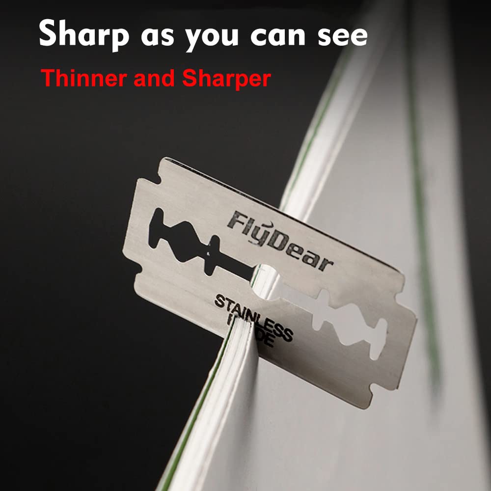 Old-fashioned double-sided razor blades Old-fashioned razor blades Manual razor blades Men's shaving razor blades