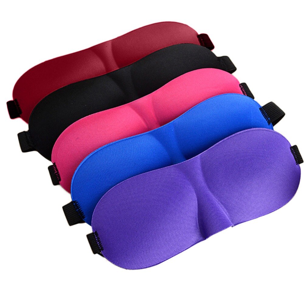 1Pcs Upgrade 3D Sleep Mask For Eyes Soft Shading Sleeping Eye Mask Bandage Travel Rest Stereo Eye Cover Sleeping Aid Blindfold