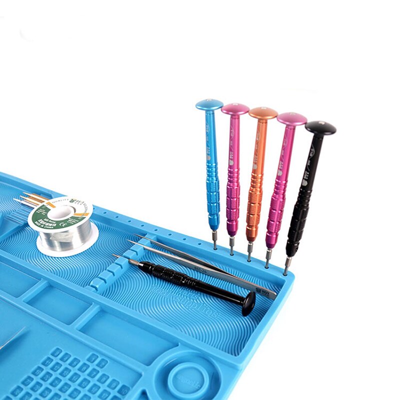 Newest 55x35cm S-180 Heat Insulation Silicone Pad Desk Mat Maintenance Platform For Mobile phone BGA Soldering Repair
