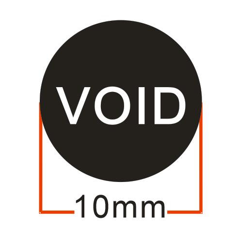 500pcs/lot Warranty sealing label sticker void if seal broken fragile label: E